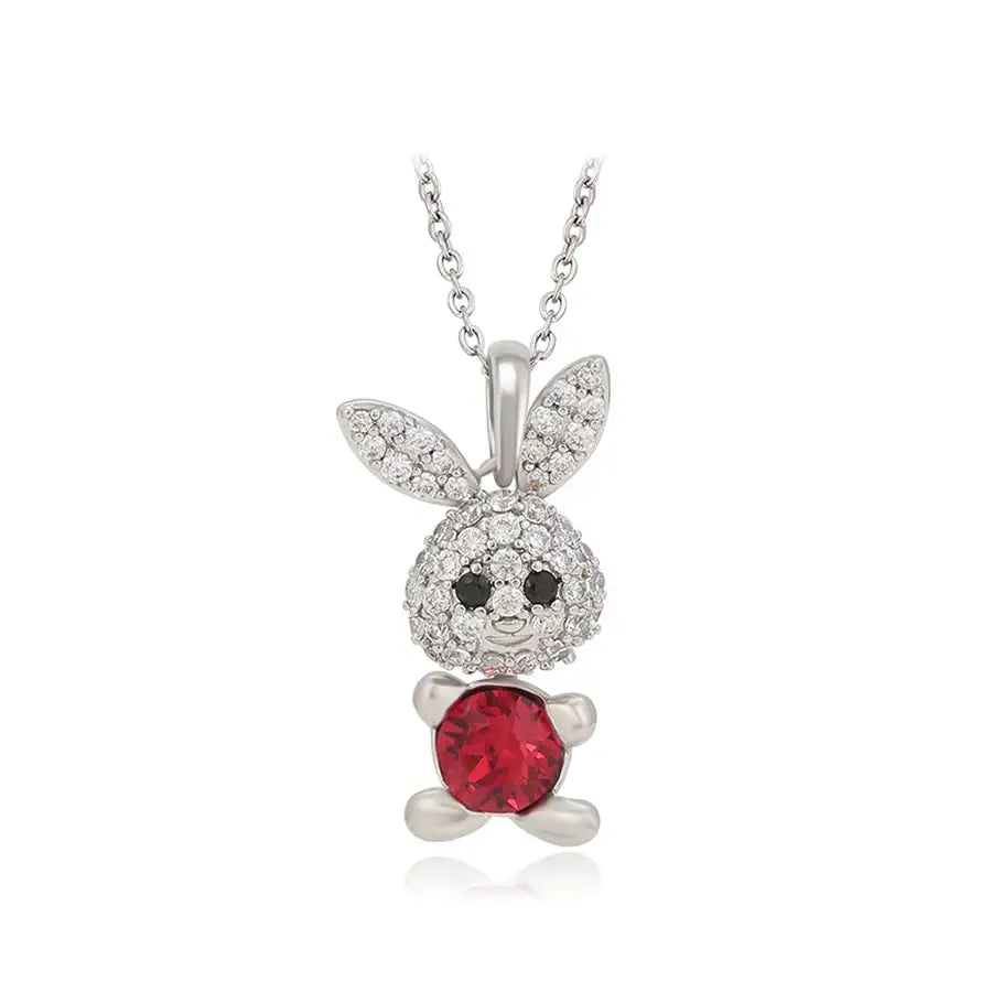 Animal Crystal Pendant Necklace for Women