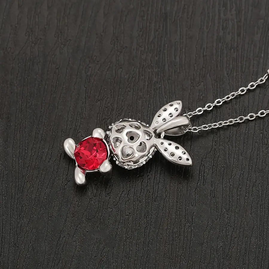 Animal Crystal Pendant Necklace for Women