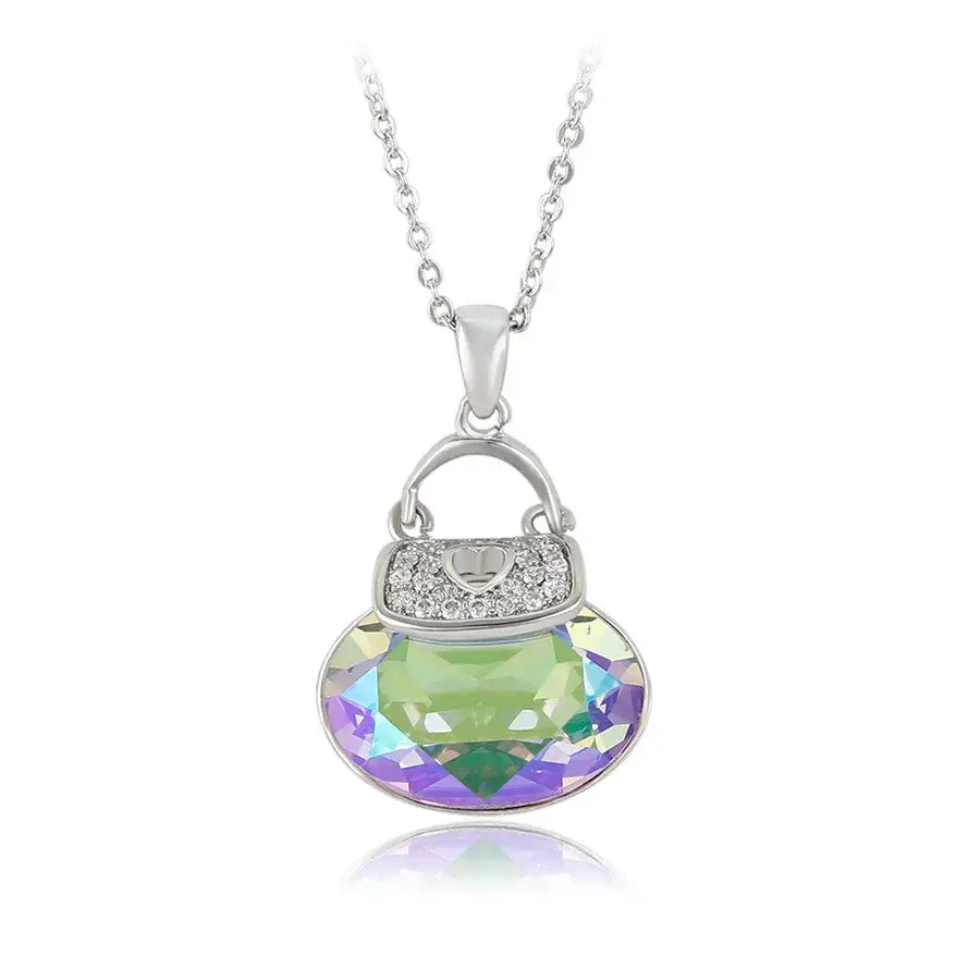 Crystal Pendant Necklace – Romantic Fashion Jewelry for Women
