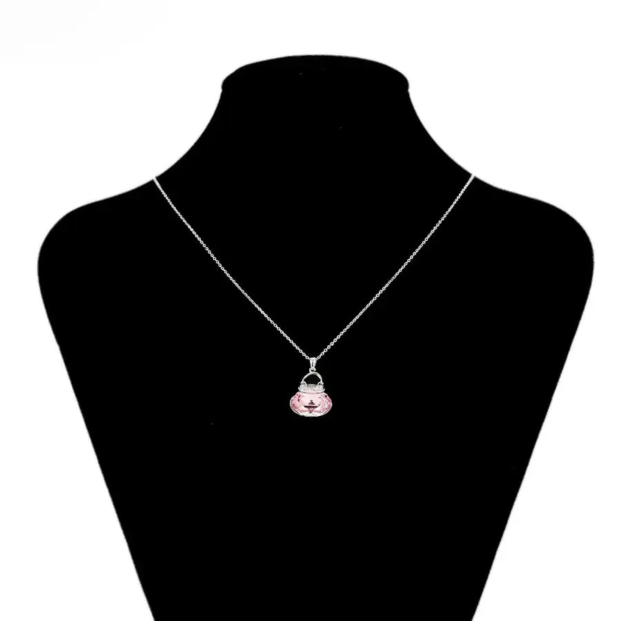 Crystal Pendant Necklace – Romantic Fashion Jewelry for Women