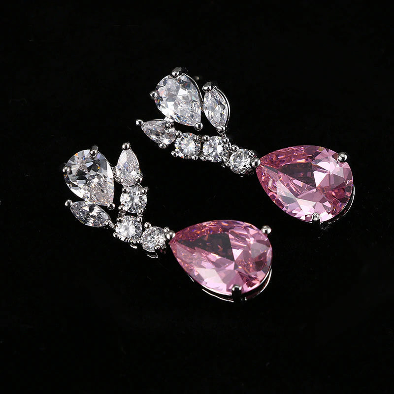 Pink Bridal Necklace