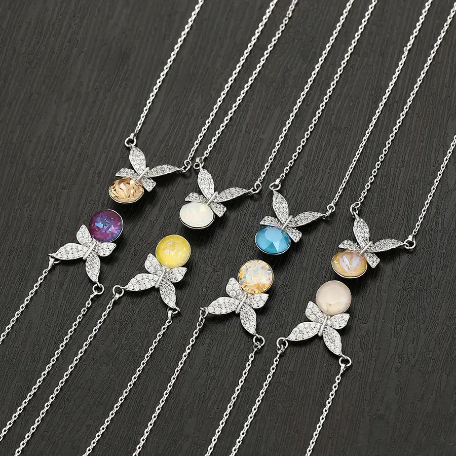 Elegant Crystal Pendant Necklace for Women