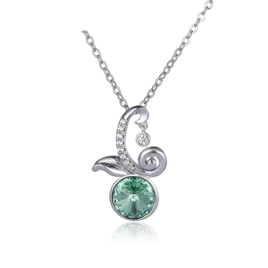 Elegant Korean Crystal Necklace – Bridal Wedding Gift