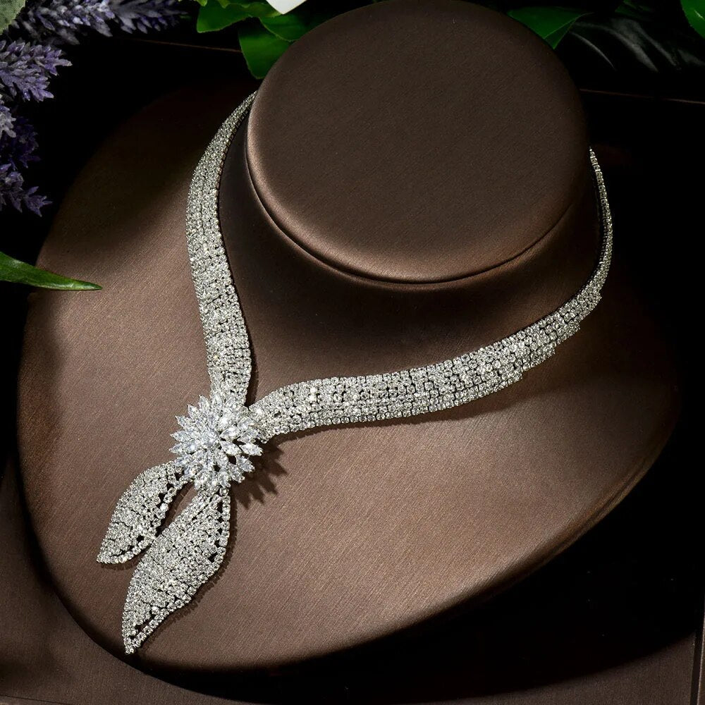 Luxury Bridal Party Wedding Necklace Set