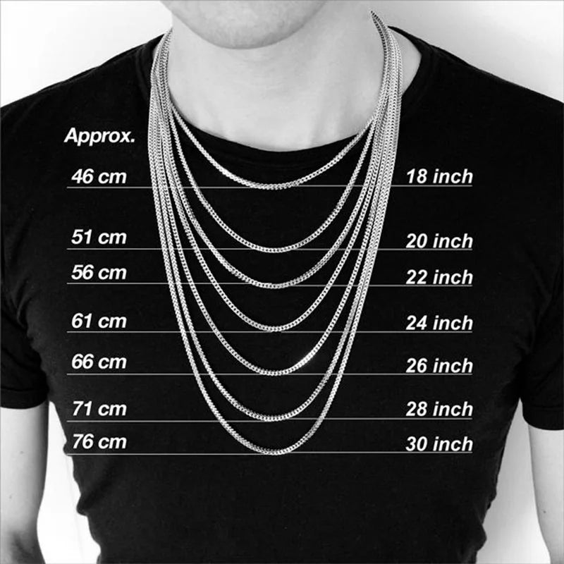Cuban Chain Necklace for Men & Women – Gold Stainless Steel Curb Choker