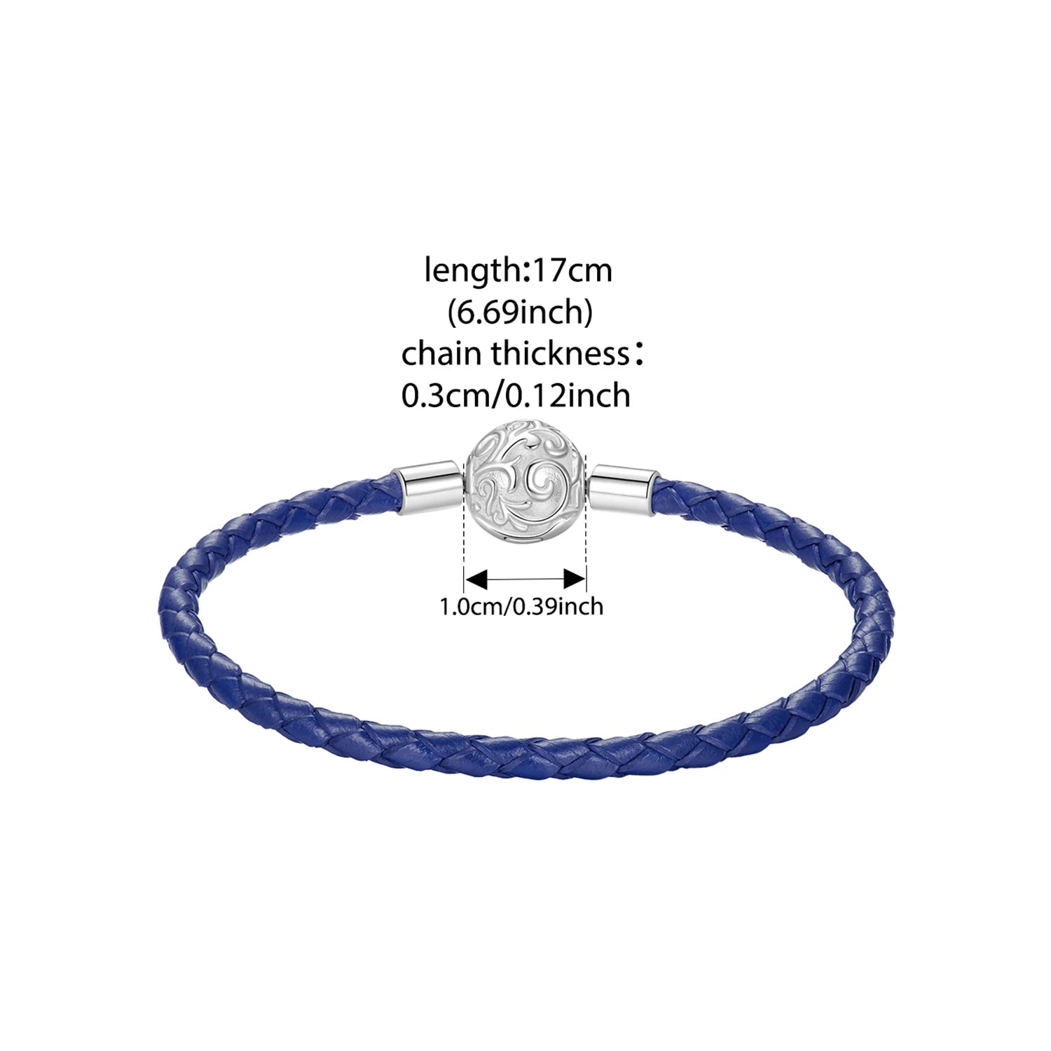 Retro Leather & Red Rope Woven Bracelet – Lucky Charm DIY Jewelry