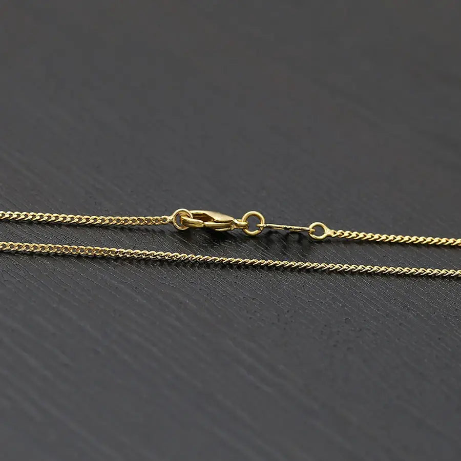 Women's Light Gold Chain Necklace – Simple Copper Alloy Jewelry