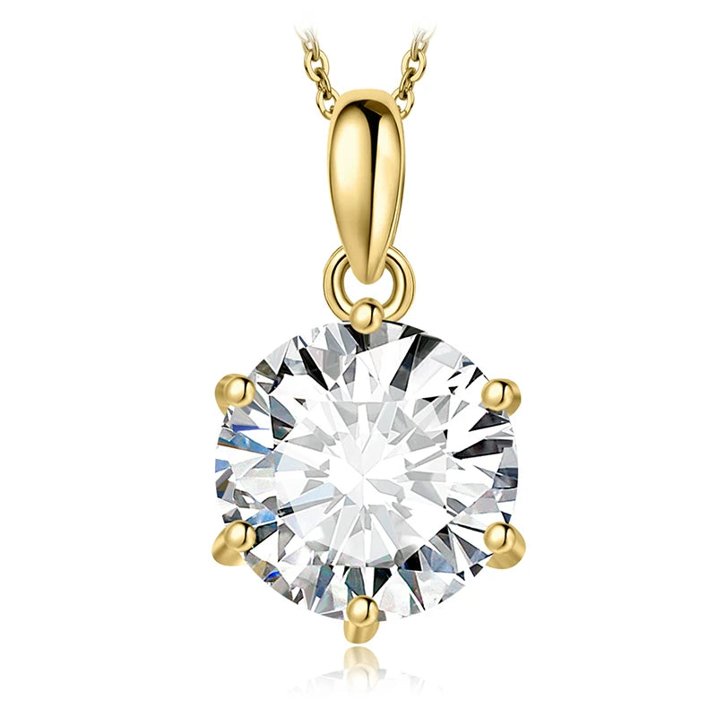 Sterling Silver Pendant Necklace for Women – No Chain
