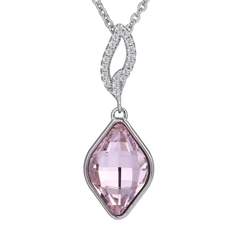 Modern Women Crystals Necklace for Party Anniversary Gift