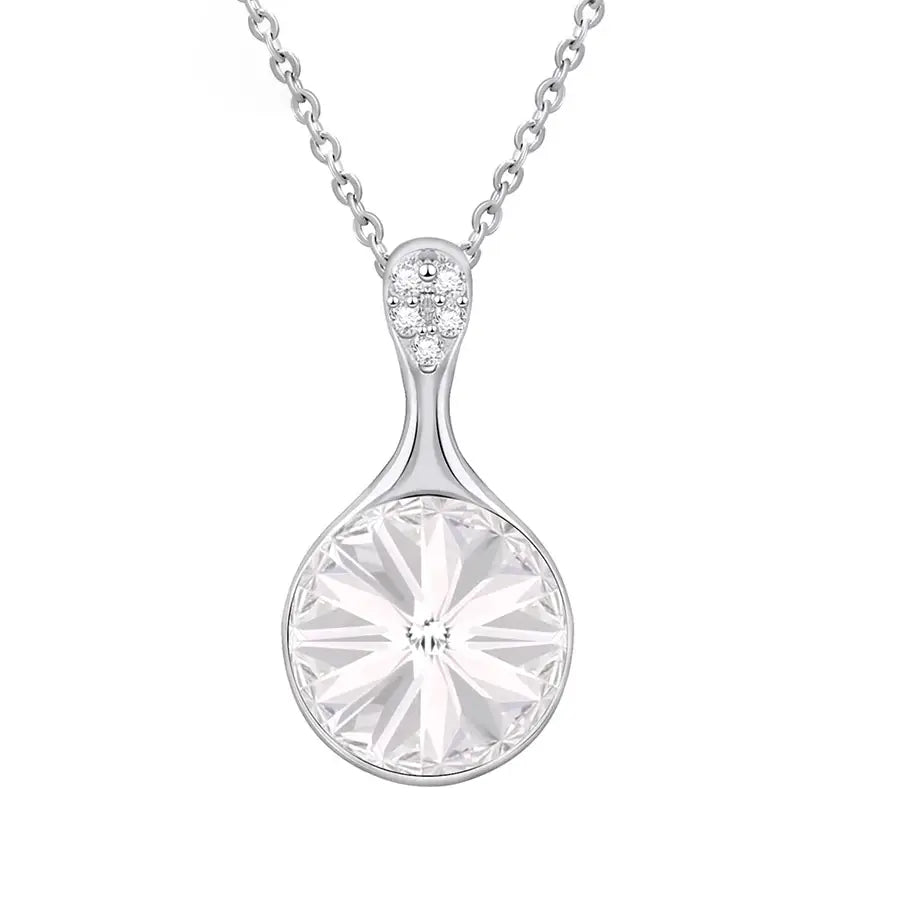 Multicolor Crystal Pendant Necklace – Jewelry for Women & Girls
