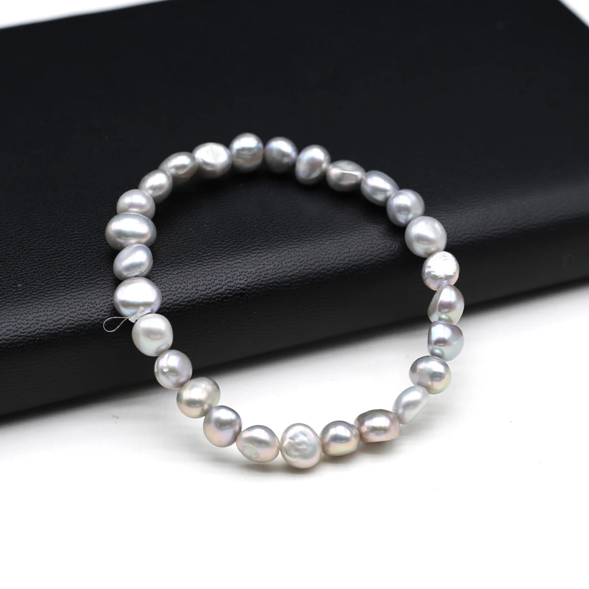 Elegant Natural Freshwater Pearl Stretch Bracelet for Women