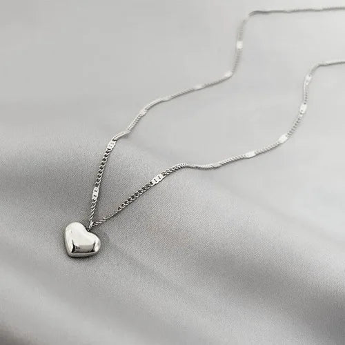 Steel Cross Pendant Necklace – Minimalist Gold Jewelry for Men & Women