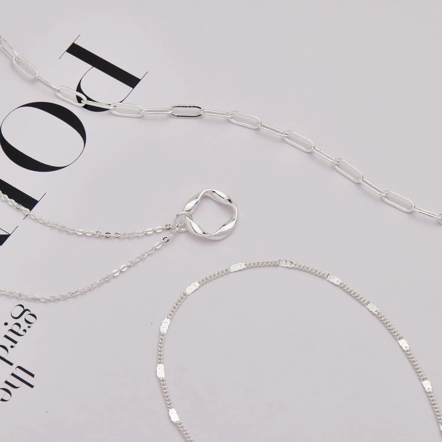 Layered Gold & Silver Necklaces – Stackable Chains for Women