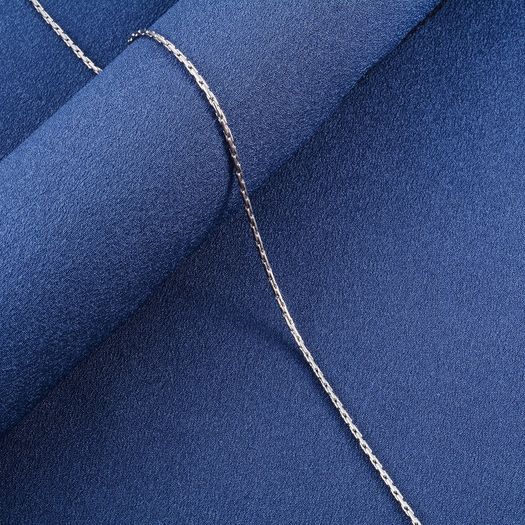 Stainless Steel Thin Cable Chain Necklace – Silver Choker for Men and Women