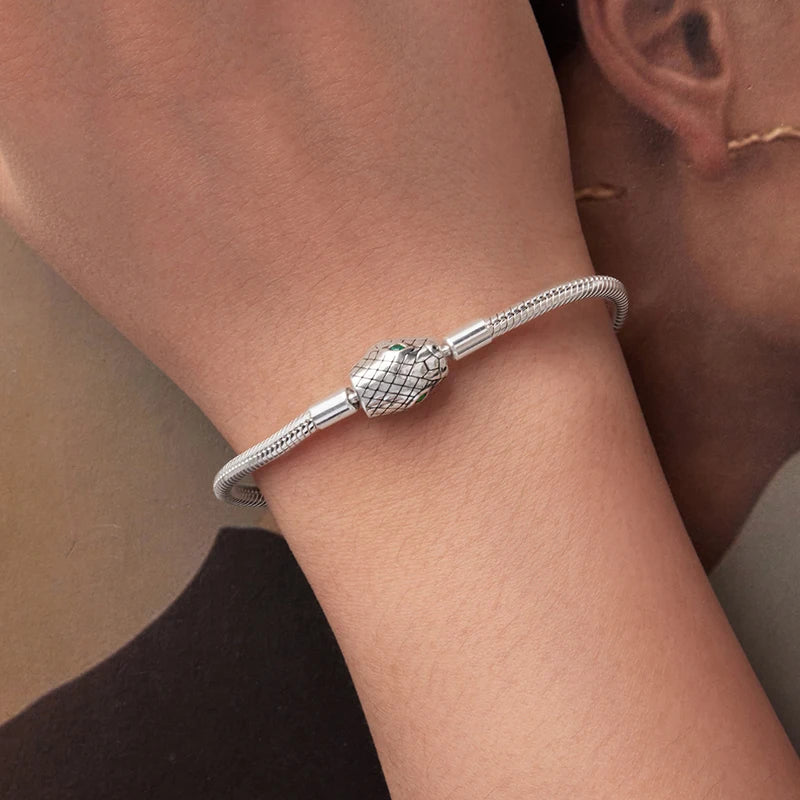 Silver Snake Chain Bracelet for Women – Trendy Party Jewelry Gift