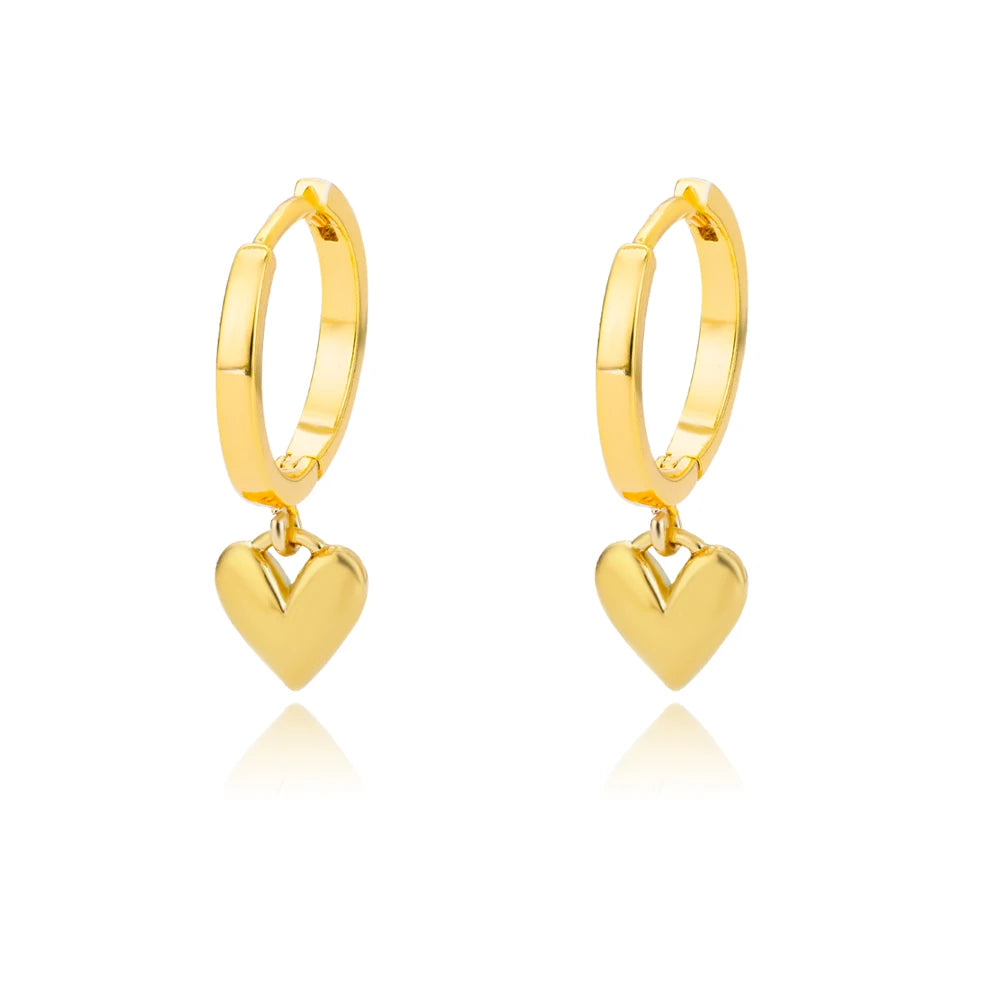 Baroque Pearl Circle Earrings for Women – Vintage Punk Clip-On