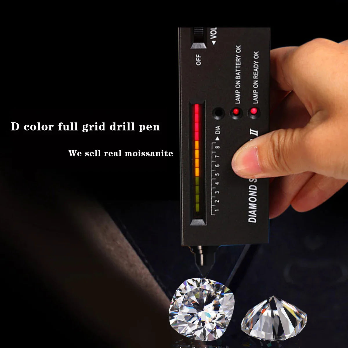 Luxury Cushion Moissanite Engagement Ring in Sterling Silver