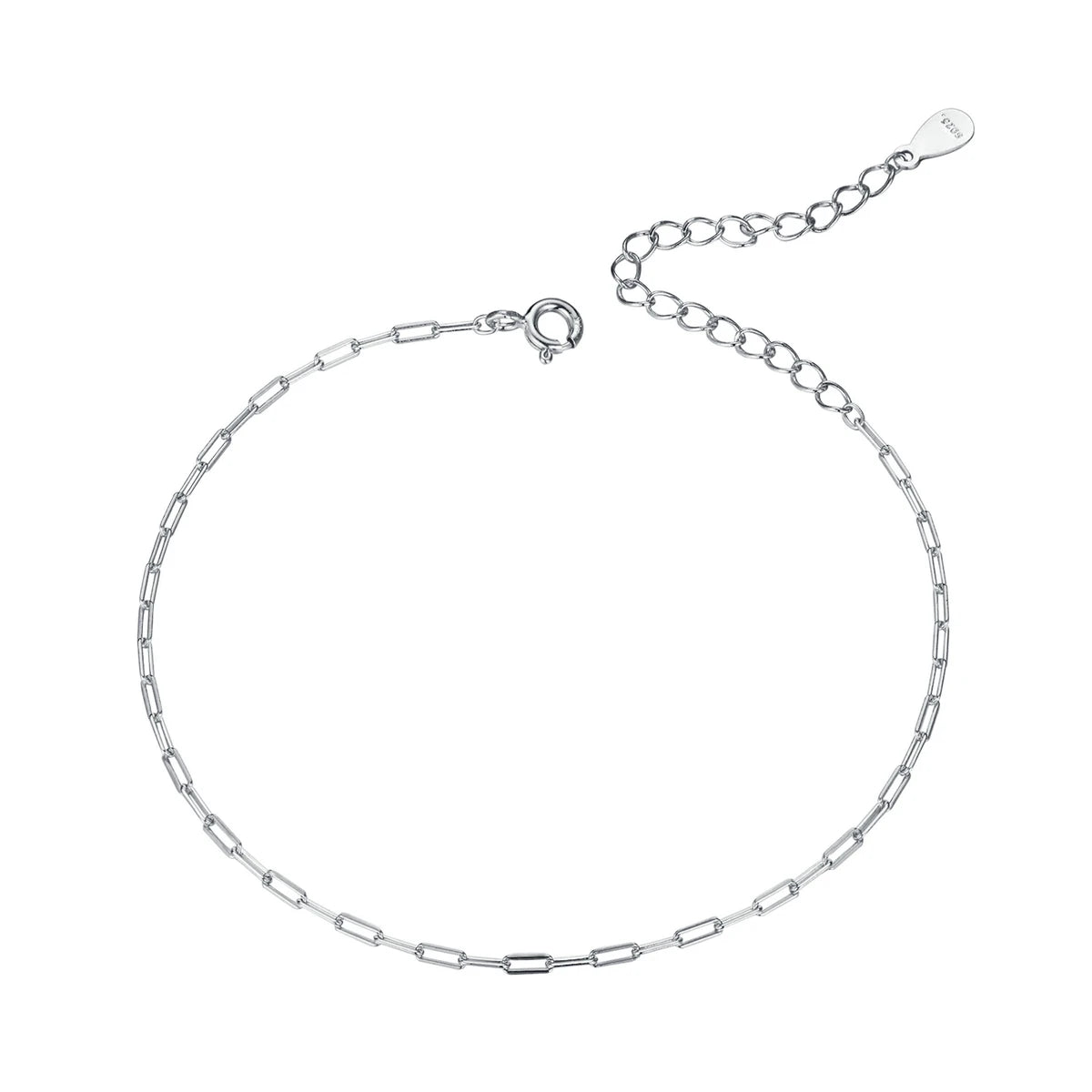Sterling Silver & Gold Cable Chain Bracelet for Women