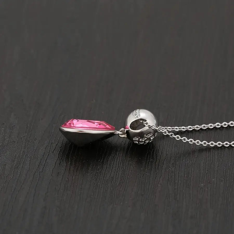 Water Drop Crystal Necklace – Elegant New Arrival for Women