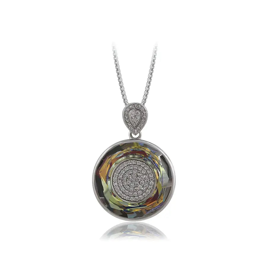 Women's Crystal Pendant Necklace – Fashion Jewelry Gift