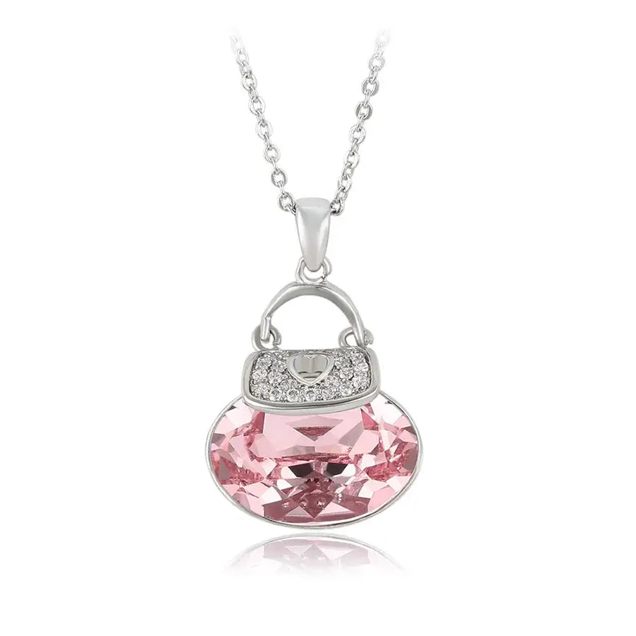 Crystal Pendant Necklace – Romantic Fashion Jewelry for Women