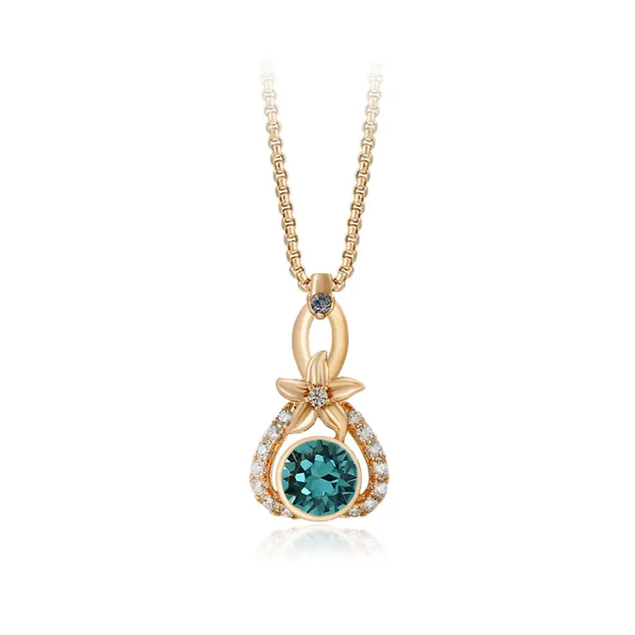Crystal Pendant Necklace for Women – Birthday Gift Jewelry