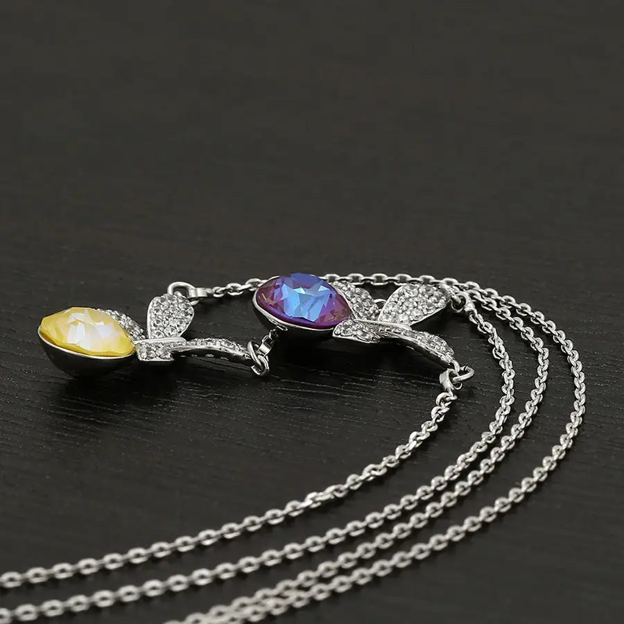 Elegant Crystal Pendant Necklace for Women