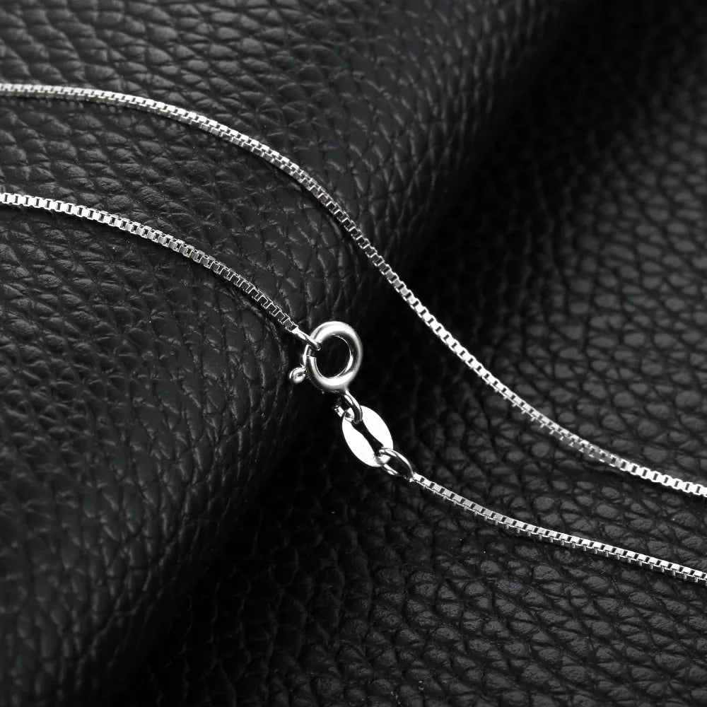 Sterling Silver Necklace – Twisted, Belcher, Snake, Singapore Chains