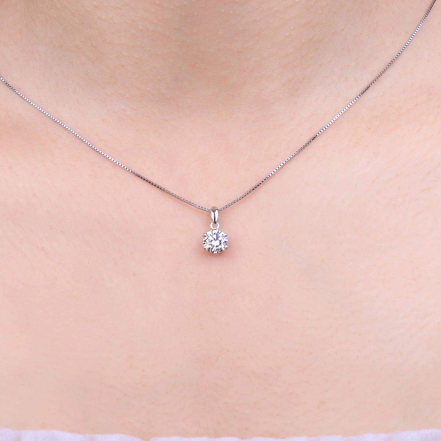 Sterling Silver Pendant Necklace for Women – No Chain