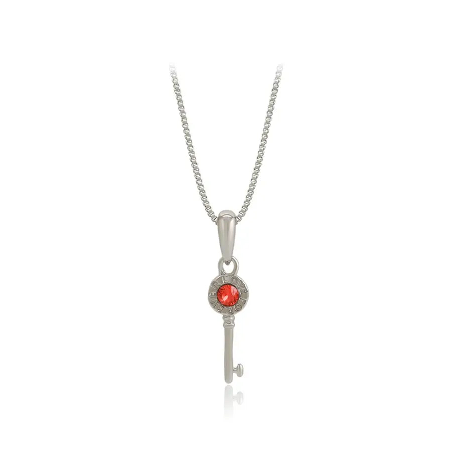 Jewelry Fashion New Crystals Pendant Necklaces for Girl Brithday Gift