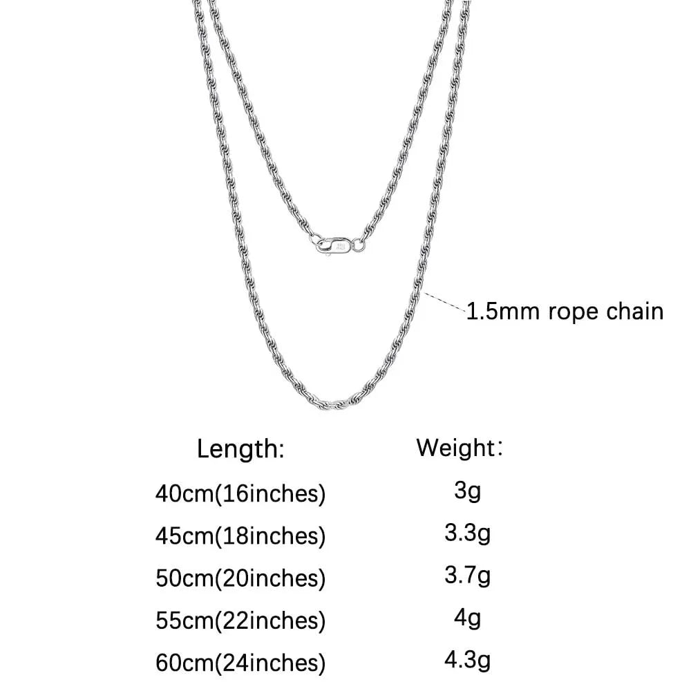 Gold Plated Sterling Silver Diamond-Cut Rope Necklace
