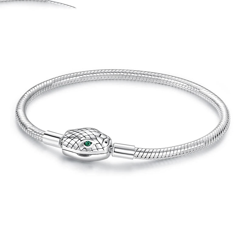 Silver Snake Chain Bracelet for Women – Trendy Party Jewelry Gift