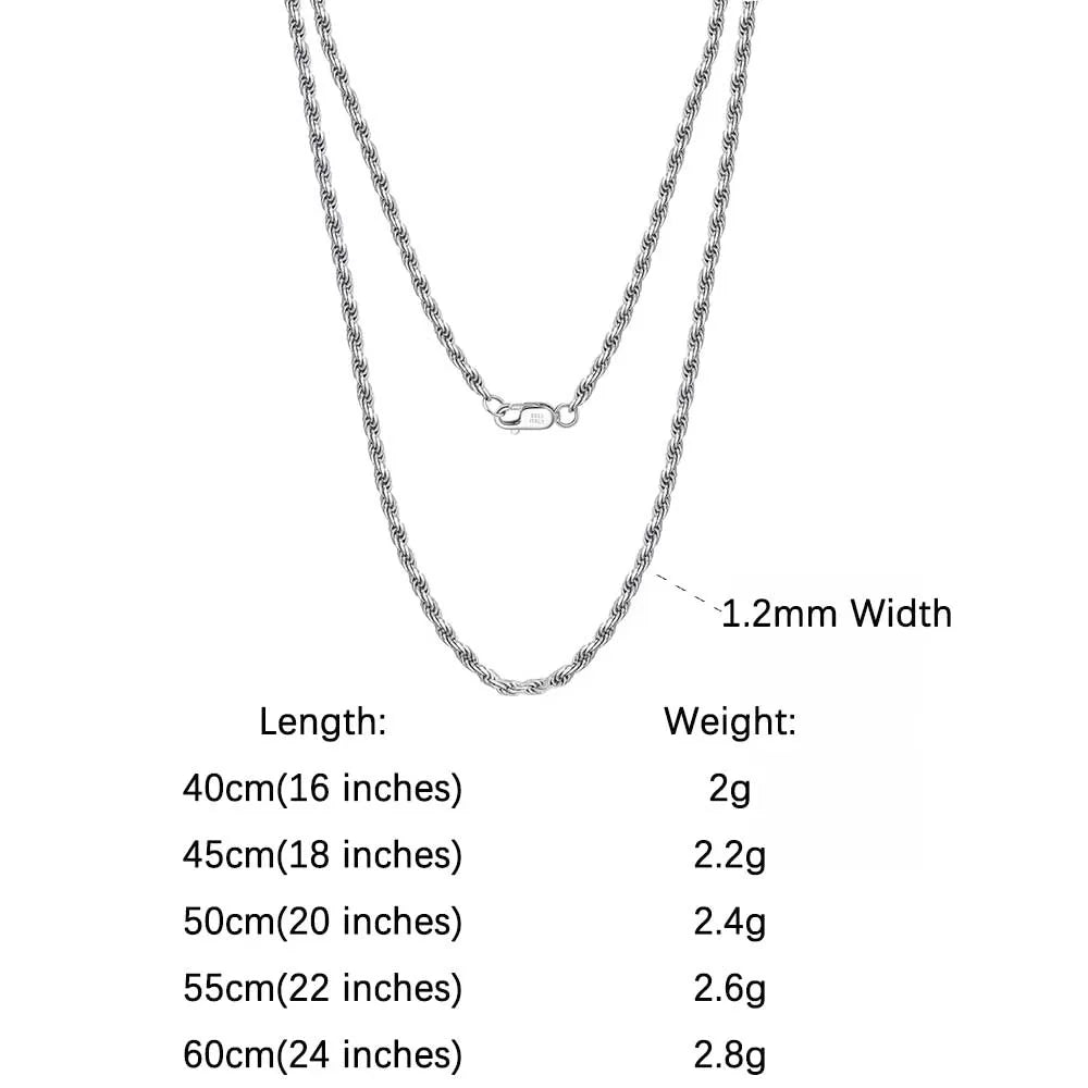 Gold Plated Sterling Silver Diamond-Cut Rope Necklace