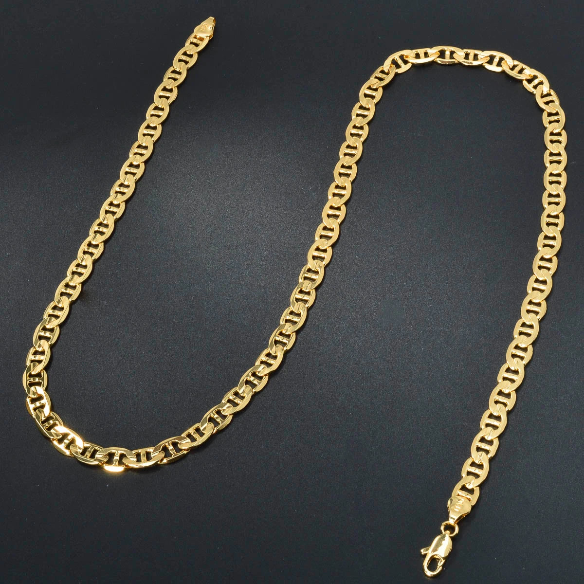 Pig Nose Hollow Chain Copper Choker Necklace for Men & Women