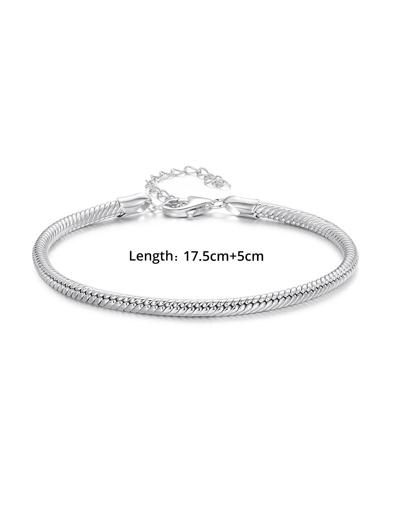 Sterling Silver Infinity Bracelet – Elegant Fashion Jewelry for Women