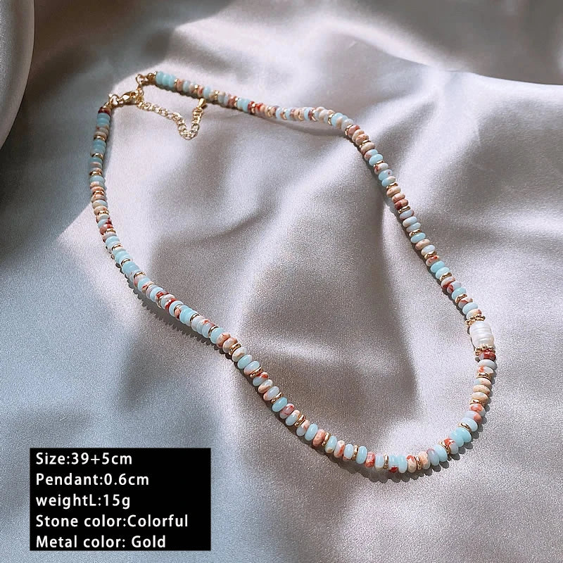 Women’s Natural Stone Pearl Bracelet – Party Jewelry