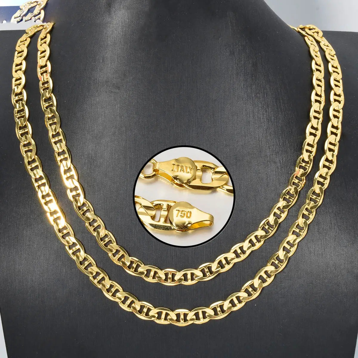 Pig Nose Hollow Chain Copper Choker Necklace for Men & Women