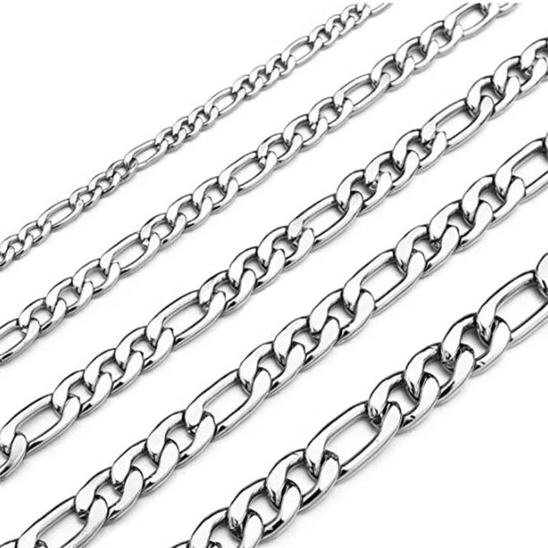 Men’s 925 Sterling Silver Chain Necklace – Luxury Fashion Jewelry