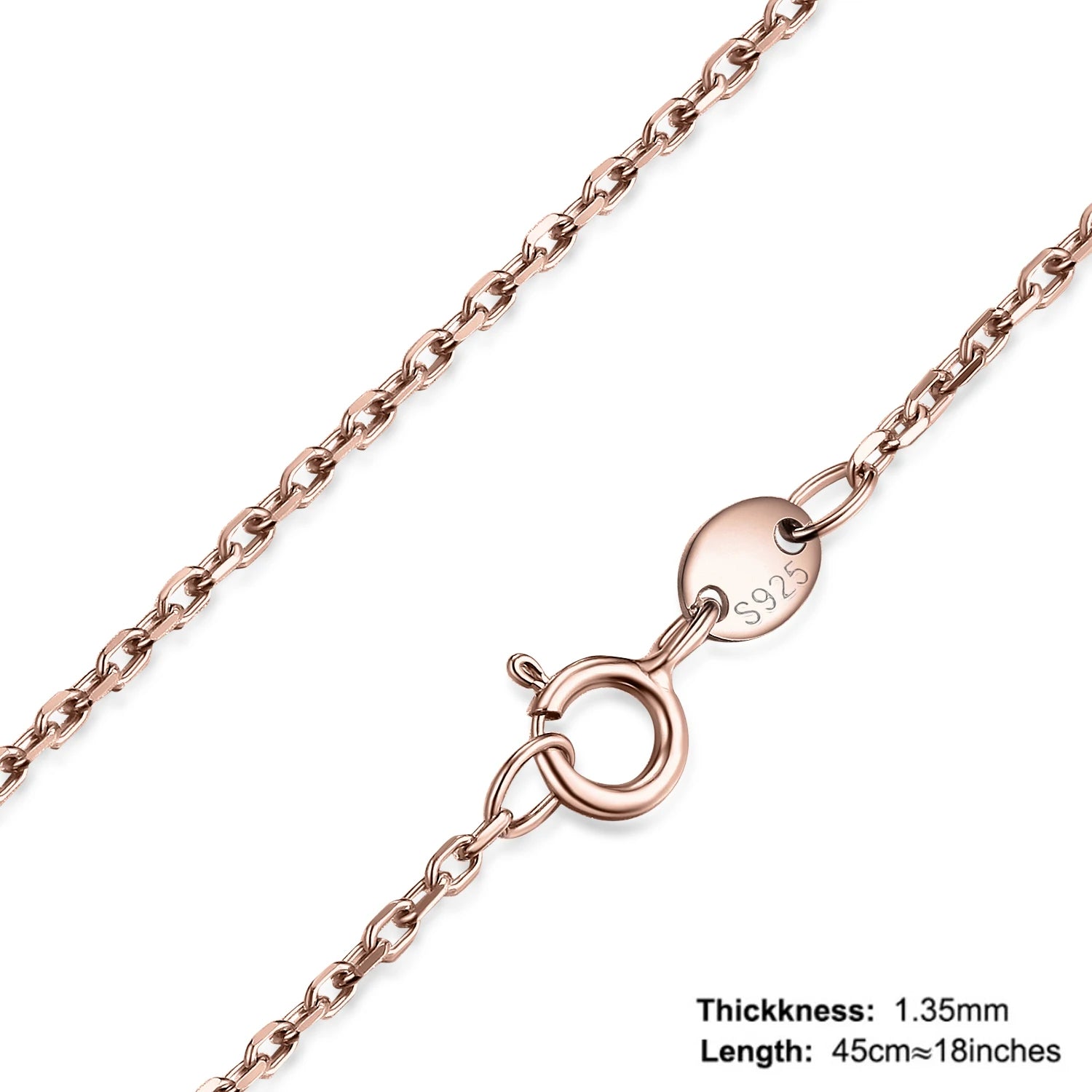 Sterling Silver Women’s Chain Necklace – Ingot & Twist Styles
