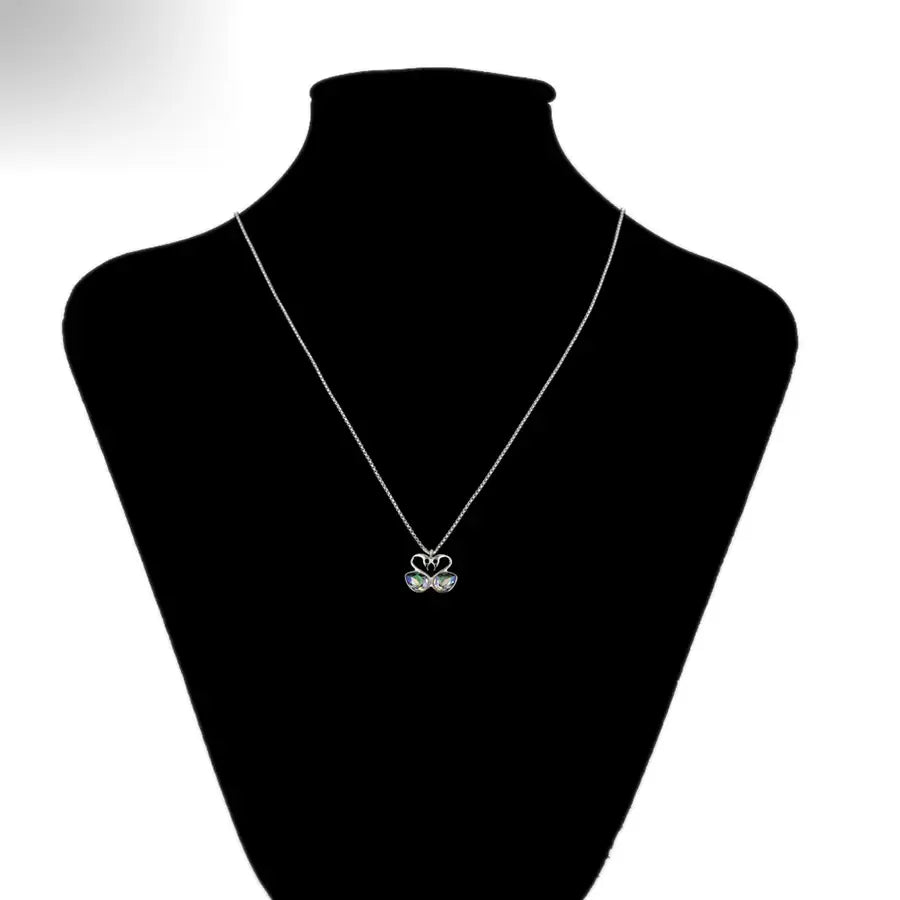 Jewelry Fashion New Crystals Pendant Necklaces for Girl Brithday Gift