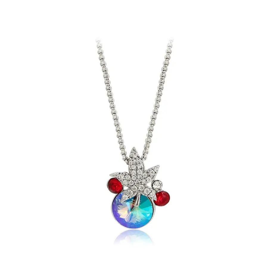 Square Crystal Pendant Necklace – New Arrival Women’s Jewelry Gift