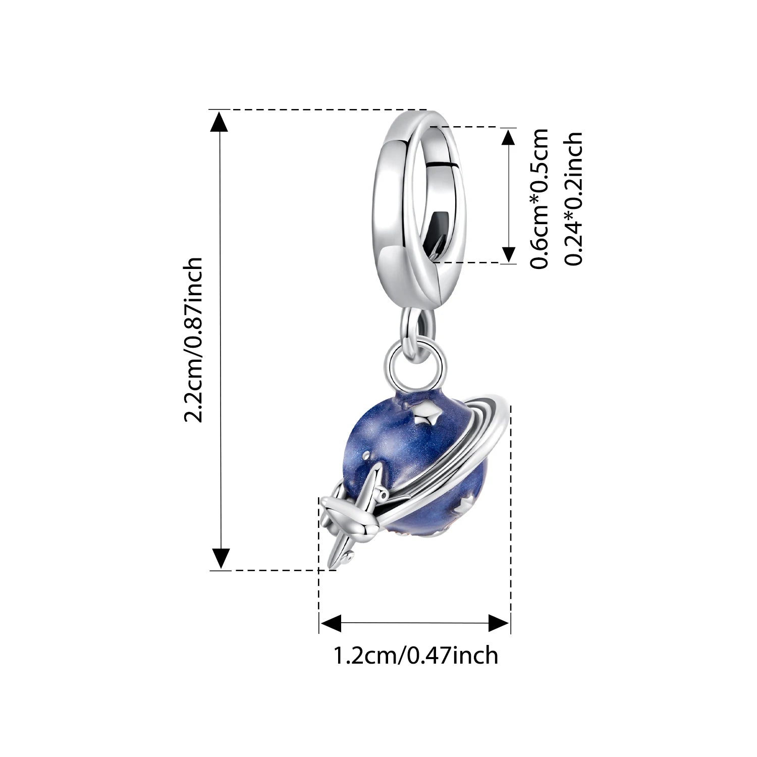 Sterling Silver 5mm Paperclip Chain Bracelet for Women & Men